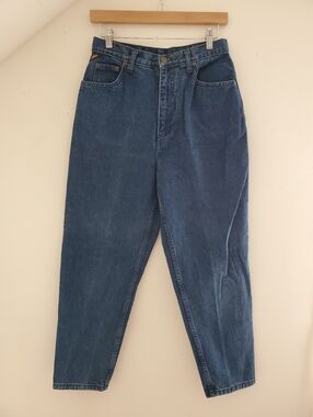 80s 90s Vintage Cherokee Dark Wash Mom Jeans